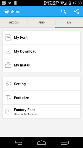 iFont(Fonts For Android) PC