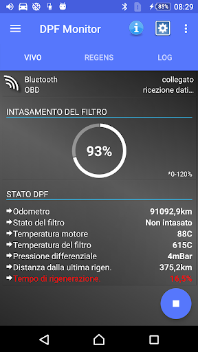 DPF Monitor -Fiat e Alfa Romeo