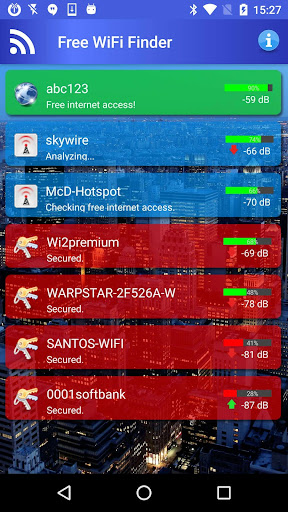 Free WiFi Internet Finden