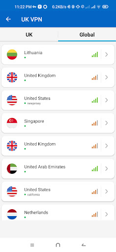 یو کے وی پی این -تیز اور محفوظ پی سی
