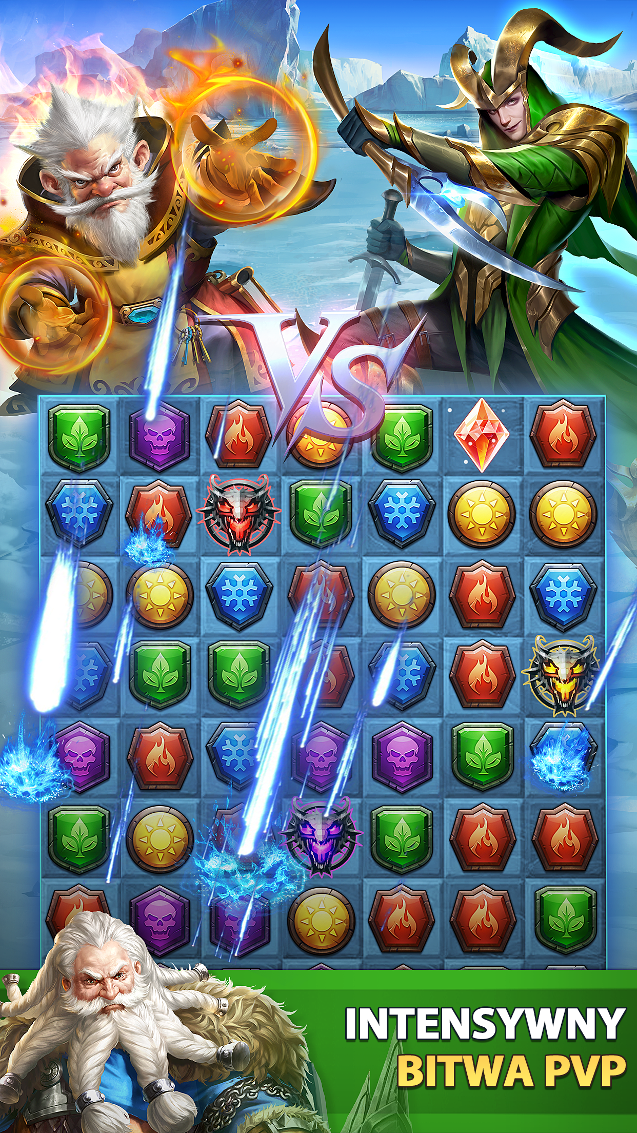 MythWars & Puzzles: RPG Match 3 PC