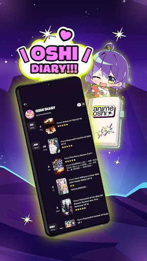 AnimeOshi: Social Diary PC