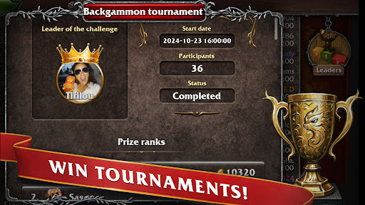 komputer Backgammon Masters