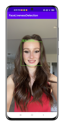 Face Liveness Detection الحاسوب