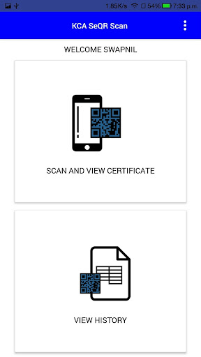 KCA SeQR Scan پی سی