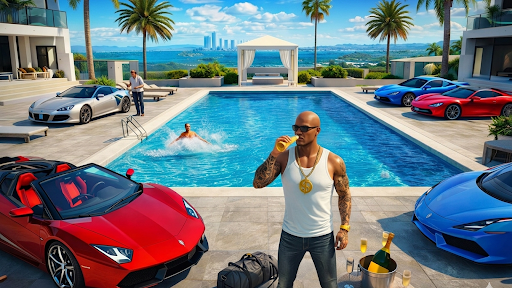 Real Gangster Life: City Crime الحاسوب