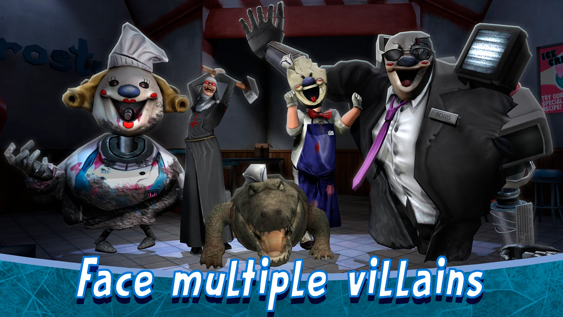 Ice Scream 8: Final Chapter الحاسوب