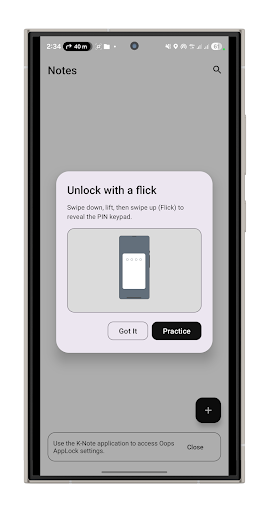 Oops AppLock - Invisible Lock پی سی