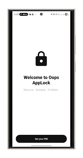 Oops AppLock - Invisible Lock پی سی