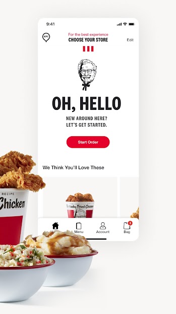 KFC US - Ordering App PC