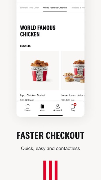 KFC US - Ordering App PC