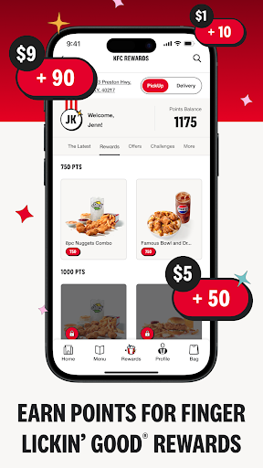 KFC US - Ordering App