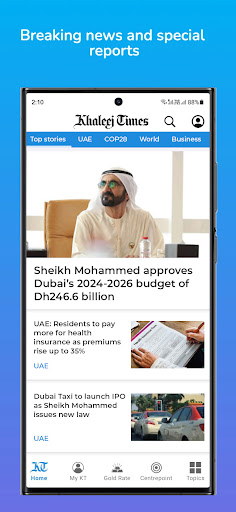 Khaleej Times: UAE, World News