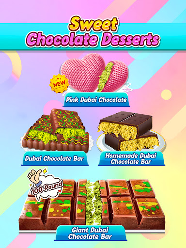 Sweet Chocolate Bar Desserts PC