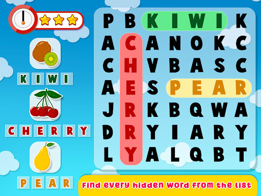 Kids Word Search Puzzle Games电脑版