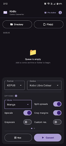 KinBo: Kindle Comic Converter