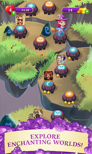 komputer Bubble Witch 3 Saga