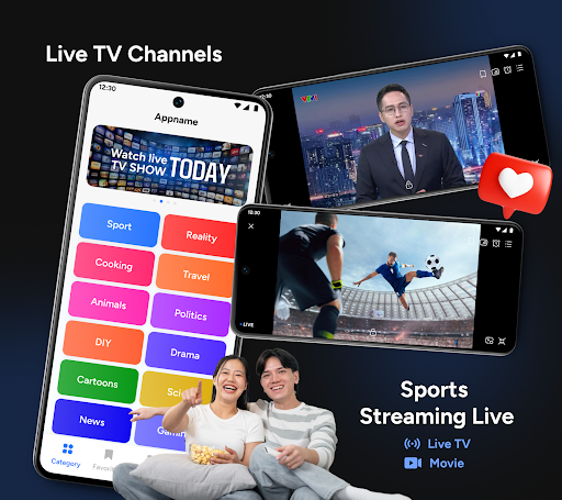 PlayTV: Live Sports TV & Shows PC