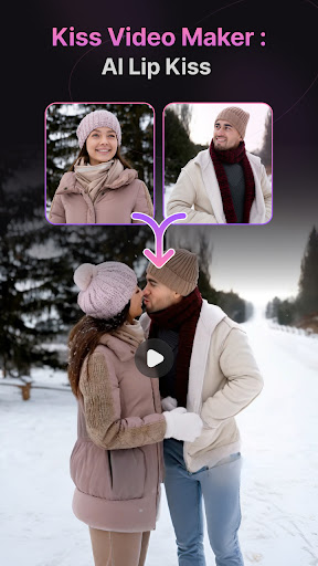 komputer AI Kiss Video- Hug Video Maker