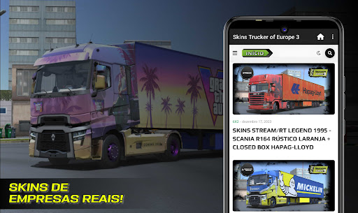 Skins Truckers Of Europe 3 PC