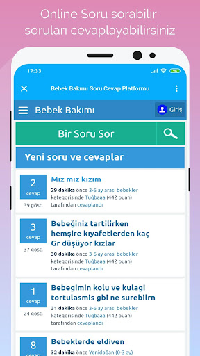 Gün Gün Bebek Bakımı, Takibi PC