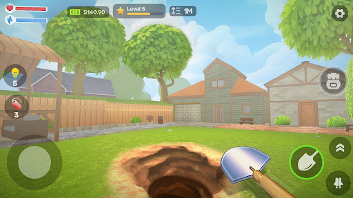 Digging a Hole : Mining Games