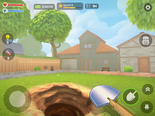 Digging a Hole : Mining Games