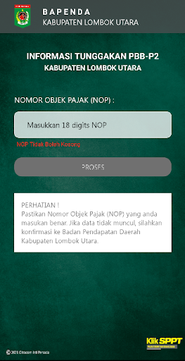 Lombok Utara - KlikSPPT PC