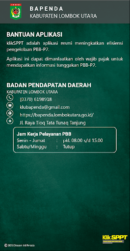 Lombok Utara - KlikSPPT PC
