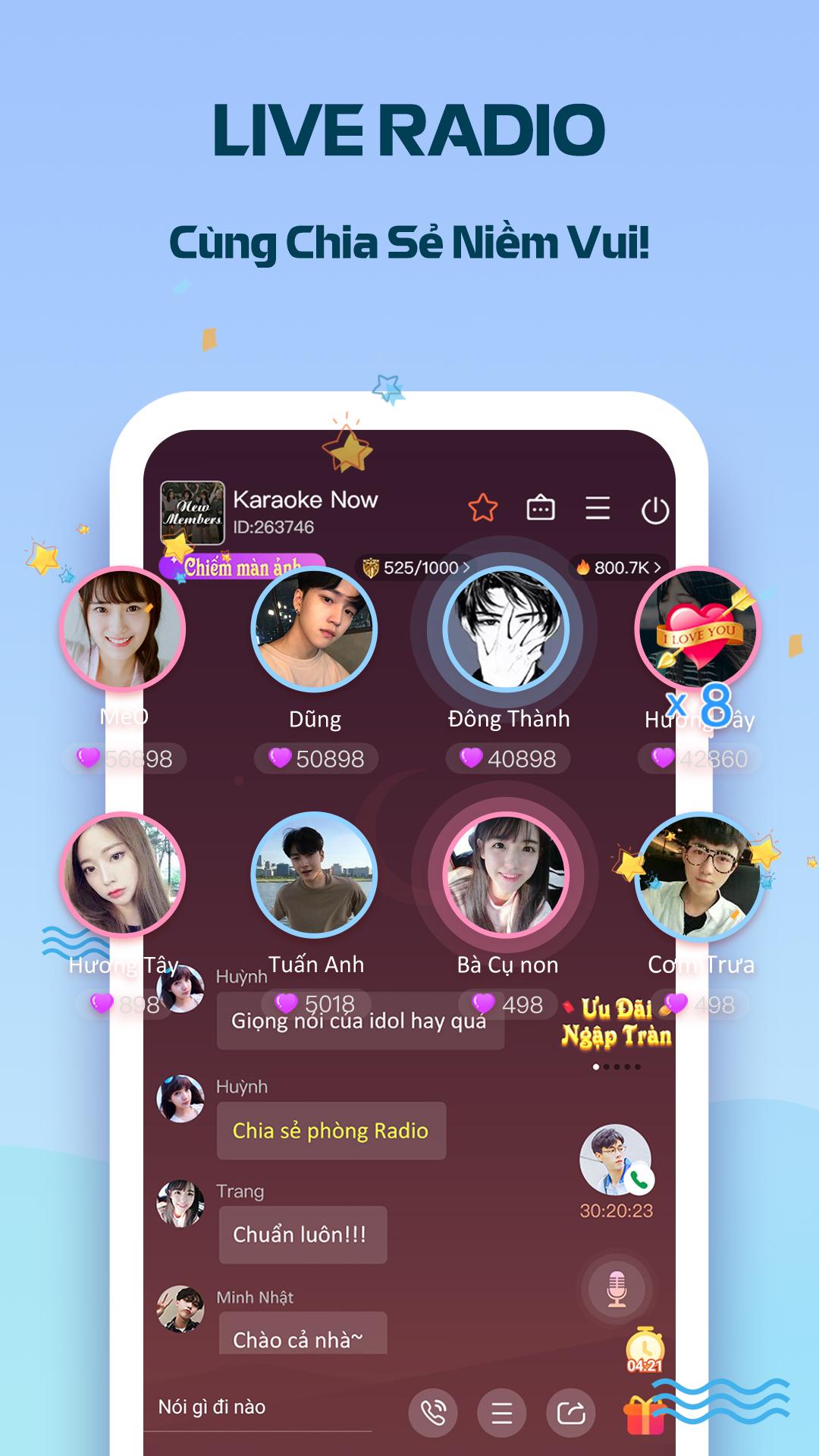 Karaoke Now - Ca Hát Giao Lưu Kết Bạn PC