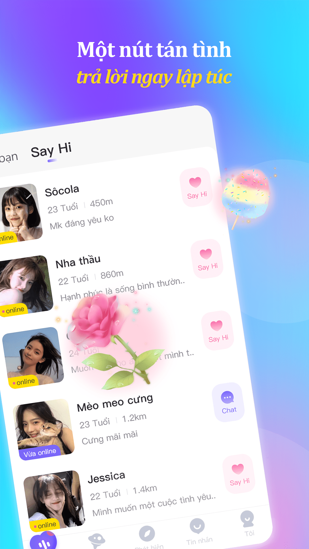 AloChat-Kết bạn, nối trái tim, chơi game PC