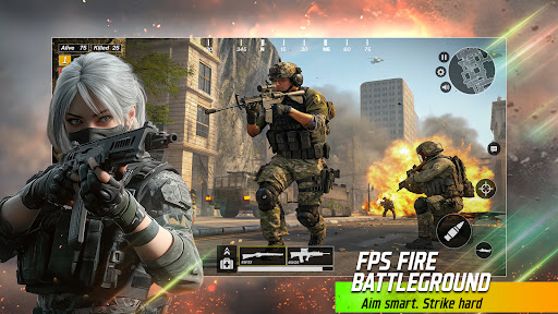 Fps Fire Battleground Offline PC版