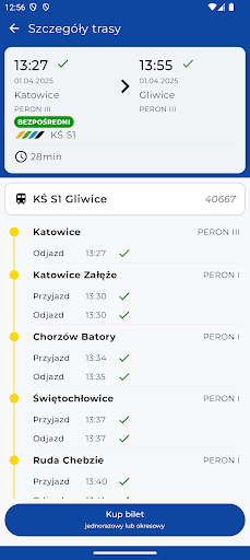 Kaeśka: apka Kolei Śląskich