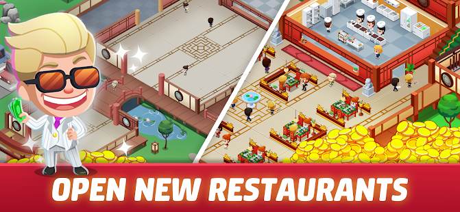 Idle Restaurant Tycoon – Become a Mobile Restaurateur