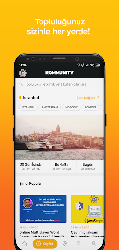 Kommunity: Etkinlikleri Keşfet PC