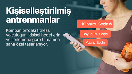 Kompanion: Evde Aletsiz Spor Yap & Fit Kal