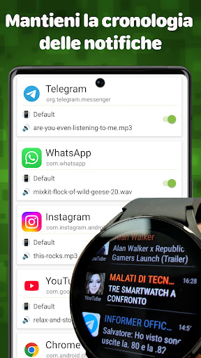 Informer: messaggi per Wear OS