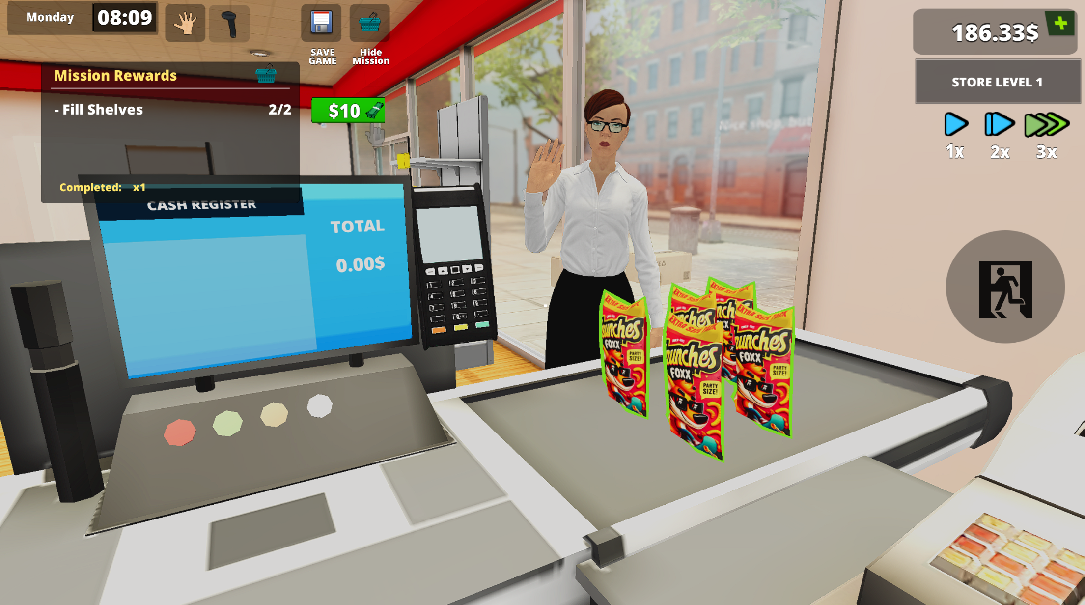 Retail Store Simulator الحاسوب