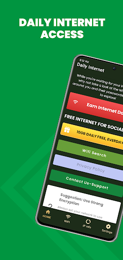डेली इंटरनेट डेटा ऐप 100GB PC