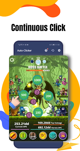 Auto Clicker app for games