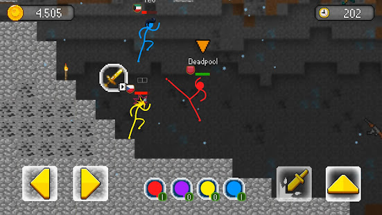 Stickman Fight In WorldCraft