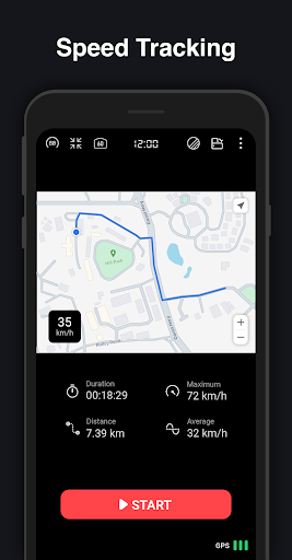 GPS Speedometer : Odometer HUD PC