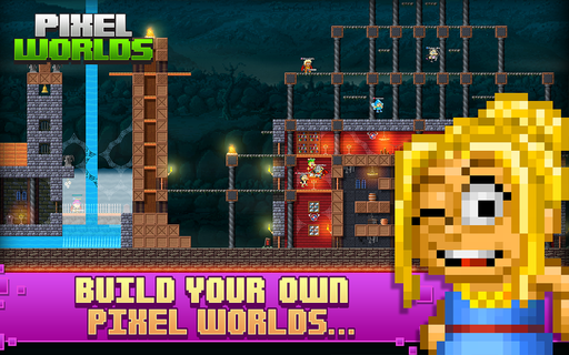 Pixel Worlds：大型多人在线沙盒游戏电脑版