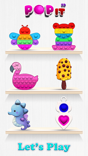 Pop It Fidget 3D ASMR Toys PC