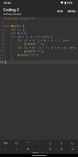 Coding C পিসি