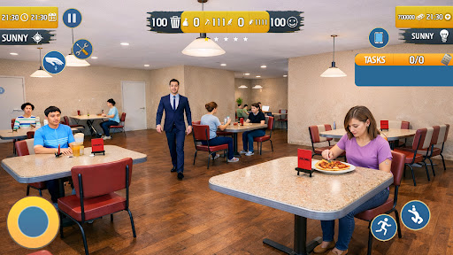 My Cafe Manager Restaurant Sim پی سی