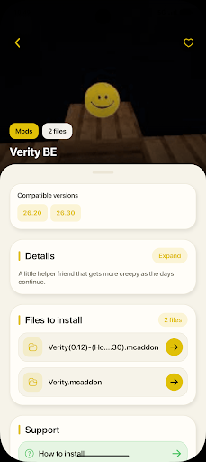 Verity Mod for Minecraft PE PC