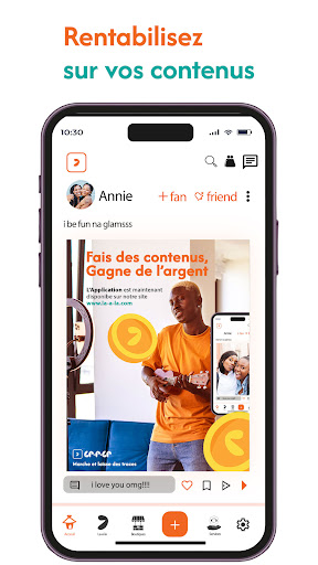 laala : réseau social PC