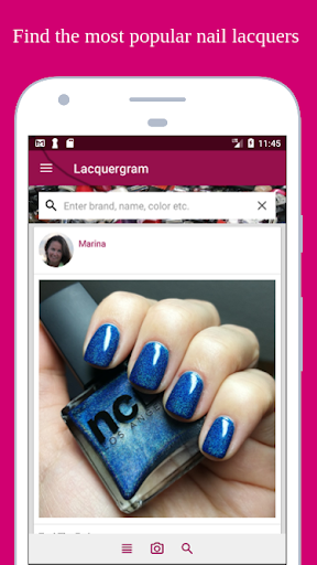 Lacquergram: for Nail Polish L