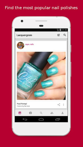 Lacquergram: for Nail Polish L